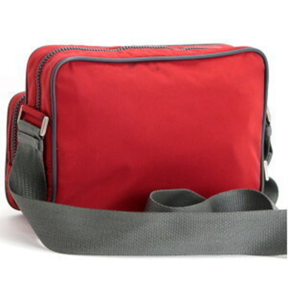 Prada Sports Shoulder Bag Nylon Red